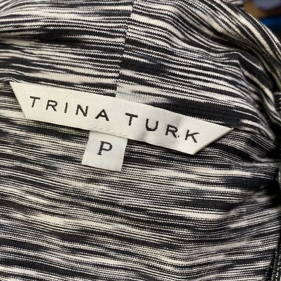 Trina Turk Raissa Cowl Neck Drop Waist Maxi Dress P - Picture 7 of 8